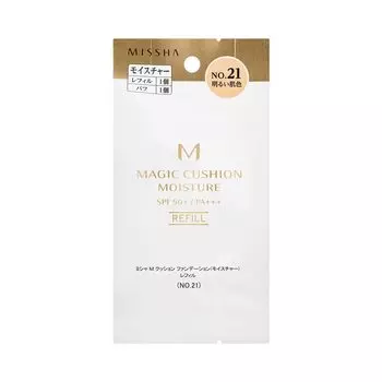 Missha M Cushion Foundation Refill Bright Skin Color (Moisture) No.21 (15g)