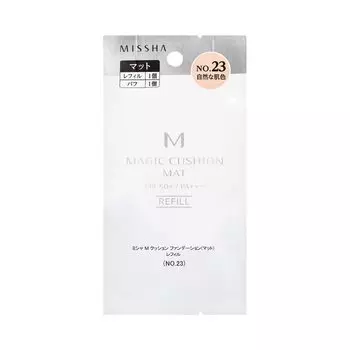 Missha M Cushion Foundation Refill Natural Skin Color (Matte) No.23 (15g)