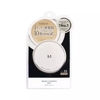 MISSHA M Cushion Foundation Skin 15g 1 piece (Matte) No.23 (Natural Color) (x 1)