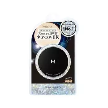 Missha M Cushion Тональная основа (Нео Кавер) No.21 Светлый тон кожи (15g)