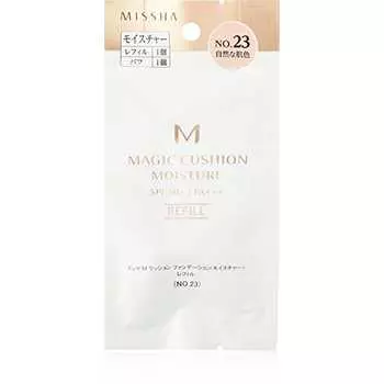 Missha M Cushion Тональная основа (влажность) Сменный блок №23 Натуральный цвет кожи (15g)