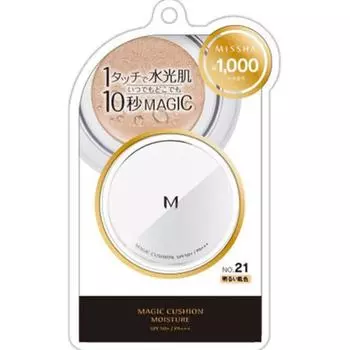 Missha M Cushion Foundation Moisture No.21 Яркий цвет кожи 15 г