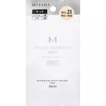 MISSHA M Кушон Фонд (штейн) Заправка Нет. 21 Светлый тон кожи 15 г