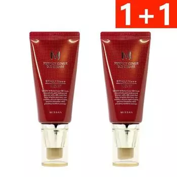 MISSHA M Perfect Cover BB 50мл, Нет. 27 Медово-бежевый, 2 шт.