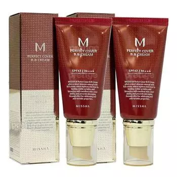 MISSHA M Perfect Cover BB Cream 50 мл x 2, нет. 23 х 2, 50 мл, 2