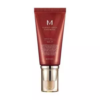 MISSHA M Perfect Cover BB Cream SPF42/PA+++ 50 мл Нет. 21 Светло-бежевый