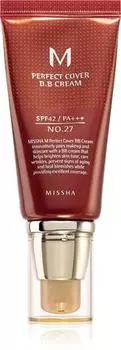 Missha M Perfect Cover BB crme haute protection solaire TU прозрачный