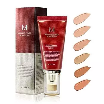 MISSHA M Perfect Cover BB крем 50 мл (SPF42) (7 вариантов) No.13 (Bright Beige)