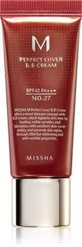 Missha M Perfect Cover BB крем очень высокая защита от солнца, маленький формат TU прозрачный