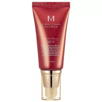 [MISSHA] M Perfect Cover BB крем SPF42 PA+++ 50мл #13 Bright Beige