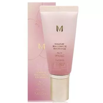 MISSHA M Signature Real Complete BB Cream EX 45 г Нет. 21, нет. 21 Ярко-бежевый, 1 шт.