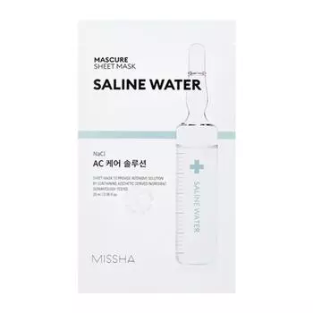 MISSHA Mascure Sheet Mask, 1 лист AC Care Solution, 1 лист