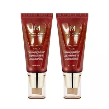 MISSHA Missha 1+1 Perfect Cover BB Cream 50 мл, нет. 23, 2 шт.