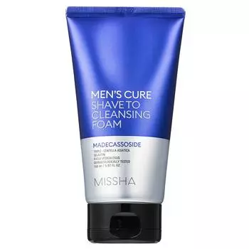 MISSHA Мужская очищающая пенка для бритья и бритья 150 мл