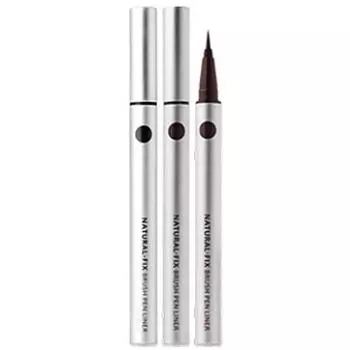 Кисть-карандаш Missha Natural Fix, коричневая, 1 шт.