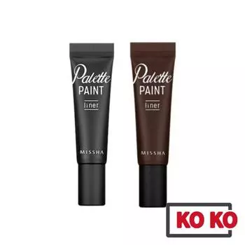 [MISSHA] Палитра подводок для глаз 6 г / Черный / Коричневый Black