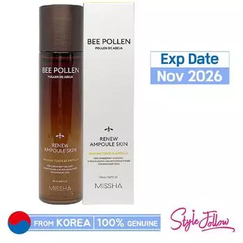 [MISSHA] Пчелиная пыльца, ампула для обновления кожи, 150 мл 1pc + Sample Gifts