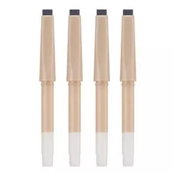 Missha] Perfect eyebrow styler replacement, dark brown, 4 pcs.