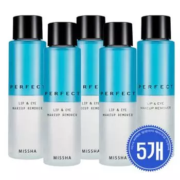 Missha Perfect Средство для снятия макияжа с губ и глаз 155 мл 5 шт.