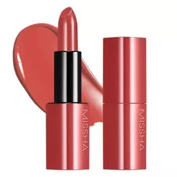 MISSHA Помада Rouge Sheer Sleek 3,5 г, кленово-красная, 1 шт.