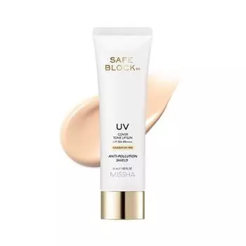 Missha Safe Block RX Cover Tone-Up Sun Cream SPF50+ PA++++, 50мл, 1 шт. Популярная корейская косметика