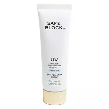 MISSHA Safe Block RX Hyalron Успокаивающий солнцезащитный крем 50 мл (SPF50 +) 1 PCS