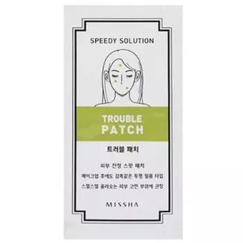 Набор пластырей Missha Speedy Solution Trouble (8 шт.), 1 шт., 8 шт.