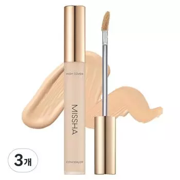 Missha Stay Tip High Cover Concealer 3.8ml, No. 23 Sand, 3 pcs.
