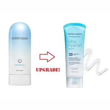 MISSHA Super Aqua Peeling Gel (100ml) Мягкий, интенсивный, увлажняющий, Korea Cosmetic
