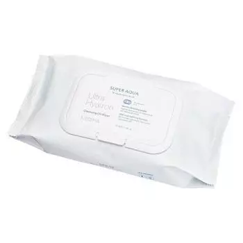 MISSHA Super Aqua Ultra Hyalon Cleansing Oil Wipes 70ea AUTHENTIC STORE