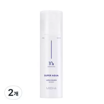 Missha Super Aqua Ultra Hyalon Emulsion, 130ml, 2 units