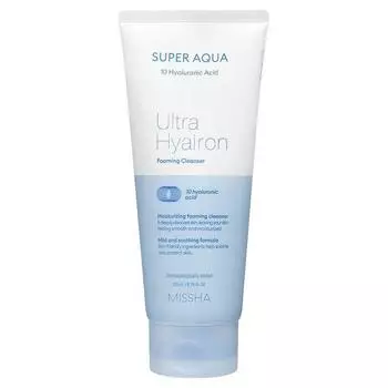 MISSHA Super Aqua Ultra Hyalon Foaming Cleanser 200ml AUTHENTIC STORE