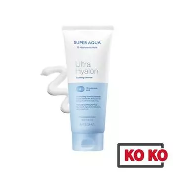 [MISSHA] Super Aqua Ultra Hyalon Пенка для умывания 200 мл