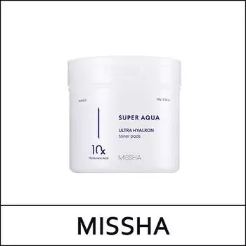 MISSHA Super Aqua Ultra Hyaloron Тоник-пэд 180г (90 колодок)