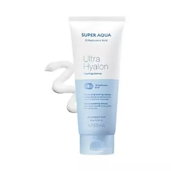 Missha Super Aqua Ultra Hyalron Очищающая пенка (200мл)