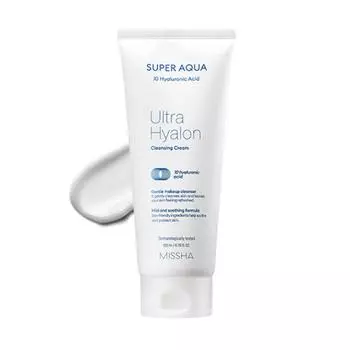 MISSHA Super Aqua Ultra Hyalron Очищающий крем 200мл 1 PCS