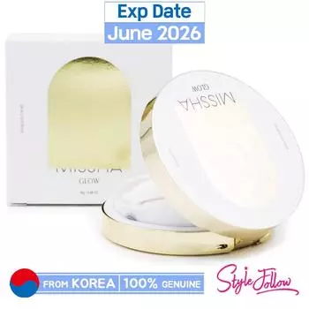 [MISSHA] Светящаяся подушка 14 г (SPF40/ПА++) (1pc) #21 Pair (Pink base)