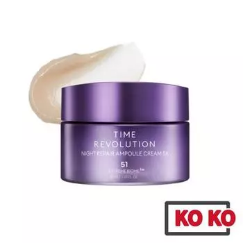 [MISSHA] Time Revolution Ночной восстанавливающий ампульный крем 5X 50 мл