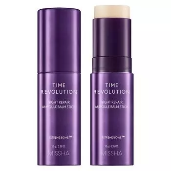 MISSHA Time Revolution Ночной восстанавливающий ампульный бальзам-стик 10г