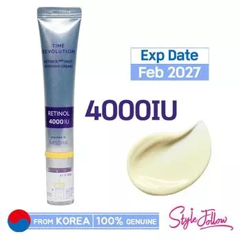 [MISSHA] Time Revolution Retinol 4000 Shot Интенсивный крем 25 мл (1pc) 25ml