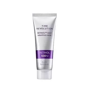 MISSHA Time Revolution Retinol 500 Shot Обертывающая маска 80 г P000DWXY - Wrapping Mask