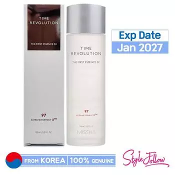 [MISSHA] Time Revolution The First Essence 5X 150 мл (1шт) 1pc + Sample Gifts