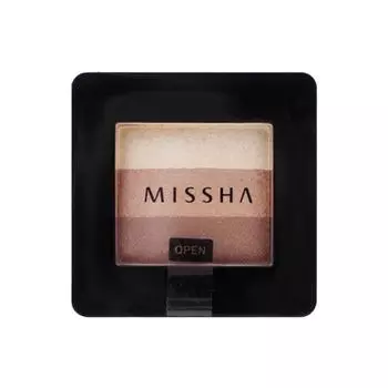 Missha Triple Shadow 2g, Нет. 3 Мокко Бежевый, 1 шт.