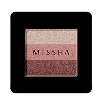 Missha Triple Shadow 2g, Нет. 6 Марсала красная, 1 шт.