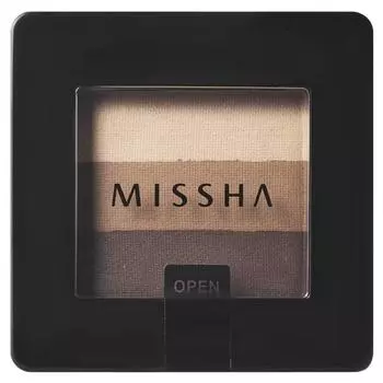 Missha Triple Shadow 2g, Нет. 7 Sandwave, 1 популярная корейская косметика
