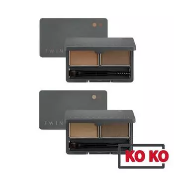 [MISSHA] Twin Brow Kit 4.4g 2 types Natural Brown