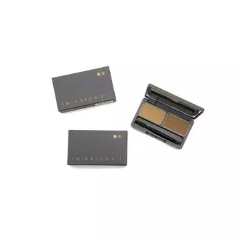 Missha Twin Brow Kit 4.4G/2 шланга, Нет. 2 Серо-коричневые, 1 шт.