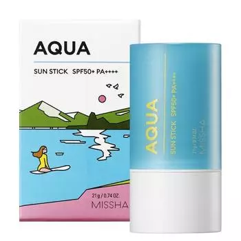 MISSHA Универсальный безопасный блок Aqua Sun Stick 21 г