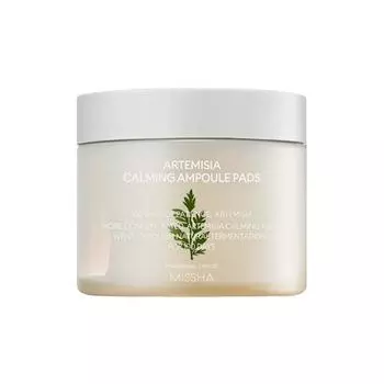 [MISSHA] Успокаивающие ампульные подушечки Artemisia 225 мл, 50 шт.