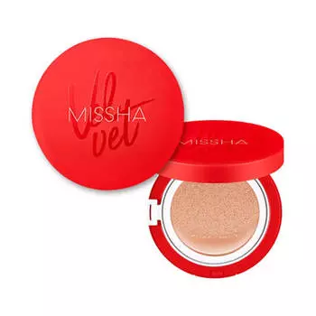 Missha Velvet Finish Cushion SPF50+ PA+++, Макияж, Корейская косметика, KBeauty, пробник #21
